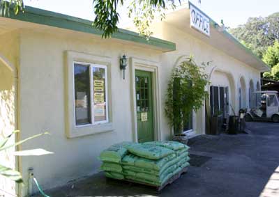 Front of Bays building with ample parking and easy access.