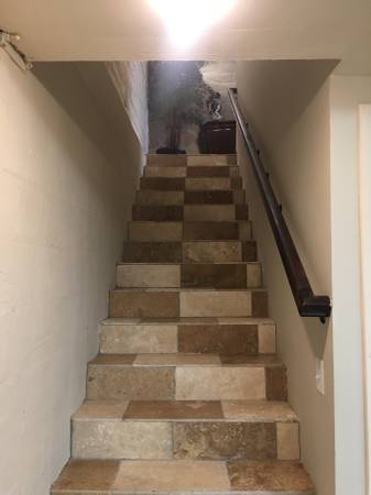 Stairs to the unit.